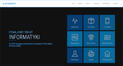 Desktop Screenshot of kamsoft.pl